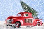 Truck with Tree