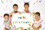 Kids Covered in Paint